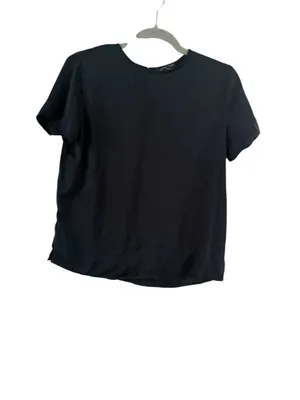 Women's Banana Republic Black Short Sleeve Blouse Size XS thumbnail 8