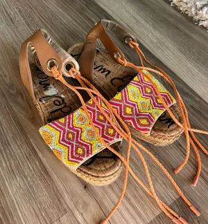 Beaded sandals Multiple Size 7 thumbnail 1