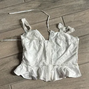 SHEIN white blouse thumbnail 3