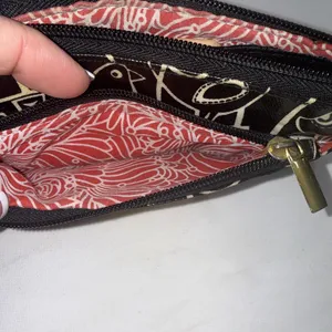 Sam & Hadley Glossy Classic Designer Minimalist Preppy Basic‎ Wallet Wristlet thumbnail 4