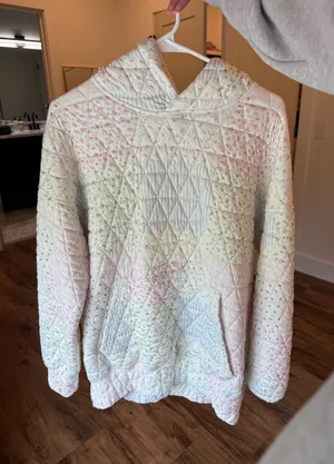 Altar'd State Quilted hoodie thumbnail 1