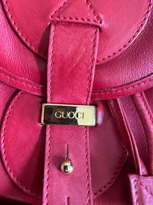 Gucci Leather Backpack thumbnail 3