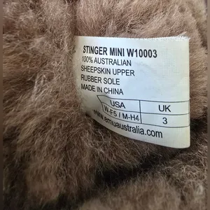 EMU Australia Stinger Mini Boots Women’s Size 5 / Men’s 4 Sheepskin Suede thumbnail 4