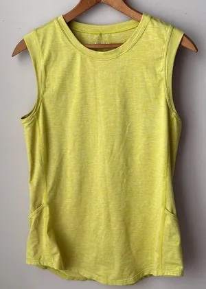Fabletics Wahoo Top Lemon Lime Athletic Tank thumbnail 1