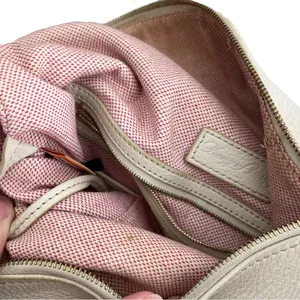 Dooney & Bourke Ivory Pebbled Leather ‘Dillen Large Pocket’ Hobo Shoulder Bag thumbnail 9