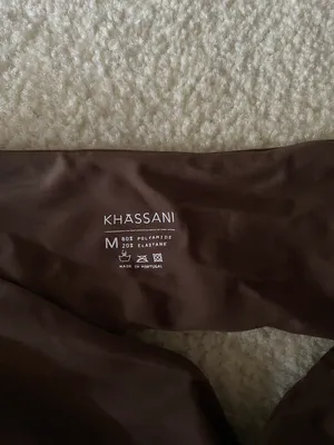 Khassani Swimwear Top Brown Size M thumbnail 4