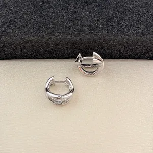 12mm Small Hoop Earrings for Men Women Streetwear Punk Hip Hop Unisex Earrings thumbnail 3