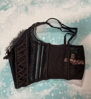 Victoria’s Secret Dream Angels Unlined Lace-Up Corset thumbnail 4