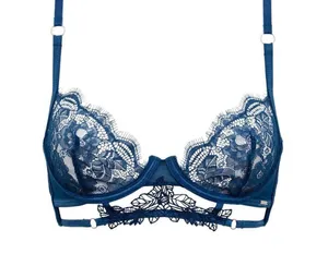 NWT bluebella lumi Lace Underwire Bra blue 36b thumbnail 1