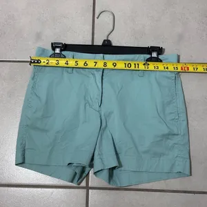 J.Crew Women Green Casual‎ Chino Shorts size 2. thumbnail 7