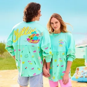 Disney Parks Toy Story Summer Splash Long Sleeve Spirit Jersey Blue Small S thumbnail 1