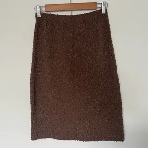 Vintage 90s Front Street Brown Textured Skirt thumbnail 4