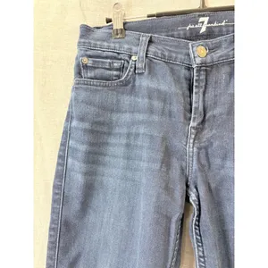 7 For All Mankind‎ Gwenevere Skinny Jeans Dark Wash Size 26 thumbnail 5