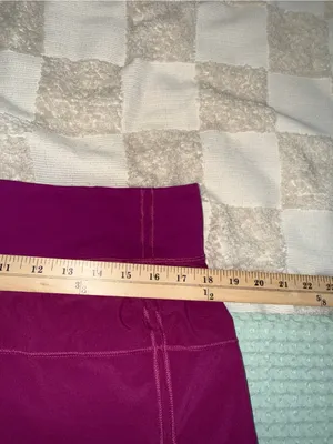 Lululemon Pace Rival Mid Rise Skirt Ripened Raspberry Pink Skort Size 12 Regular thumbnail 2