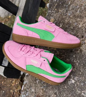 Womens PUMA Palermo Athletic Shoe - Mauve Mist / Mint / Gum thumbnail 6