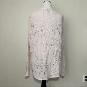 Free People New Romantics Pointelle Cardiagn Sweater thumbnail 5