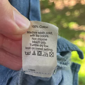 J.Crew Factory Women's Blue Denim Chambray Sleeveless Top Size 2 thumbnail 6