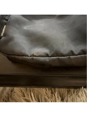Lululemon large size black camo crossbody bag Good condition- has some faint mar thumbnail 2