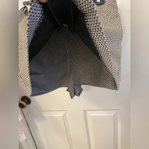 Zara Black and White High Waist Skort thumbnail 3