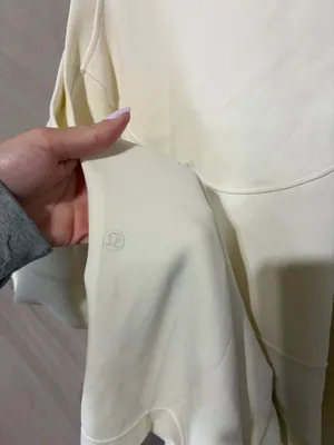 Lululemon Softstreme Back In Action Dress Lemon Sorbet thumbnail 4