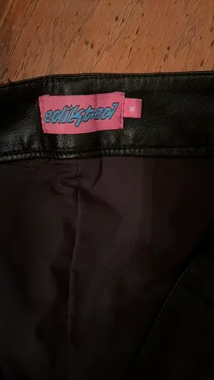 Edikted Skirt Mini Leather thumbnail 3