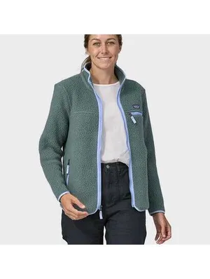 Patagonia Retro Pile Jacket NOUVEAU GREEN Women's XS thumbnail 5