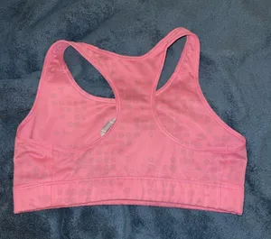 Pink sports bra thumbnail 4
