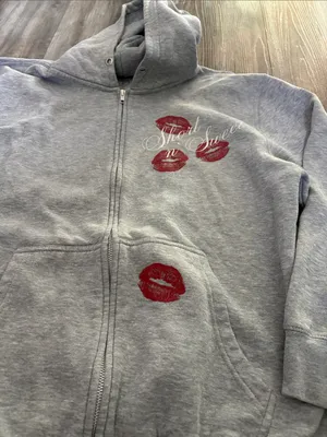 Sabrina Carpenter Short N Sweet Tour 2024 Hoodie Sweatshirt Grey Small thumbnail 2