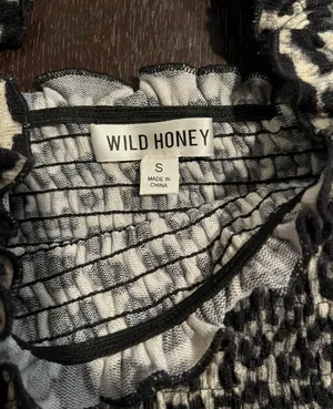 Wild Honey Cheetah Crop Top thumbnail 2
