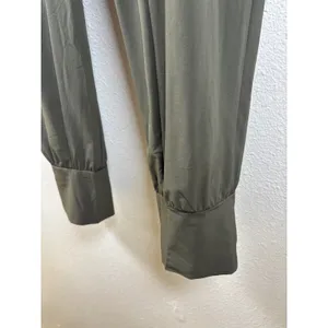 Nike Dri-FIT Women's Olive Green Jogger Pants Size Medium Athleisure Comfortable thumbnail 2