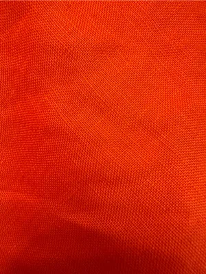 Reformation Midi Cassette 100% Linen Open Back Dress – Flame Orange Size 10 thumbnail 6