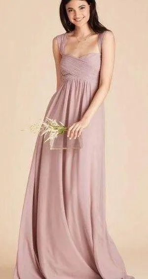 Birdy Grey Mauve Bridesmaid Maxi Dress thumbnail 3