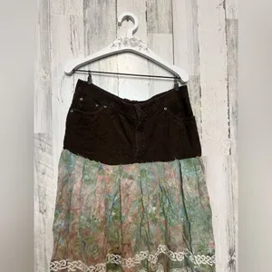 Midi maxi skirt Green Size 10 thumbnail 5