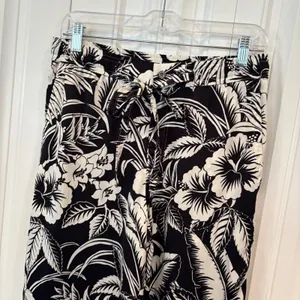 Polo Ralph‎ Lauren Black And White Pants Size Small thumbnail 4