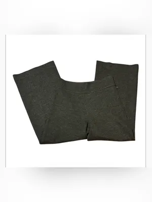 COS Charcoal Grey Wide-Leg Trousers size small wool blend thumbnail 6