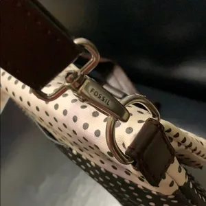 Fossil Canvas Crossbody Bag Polkadot thumbnail 9