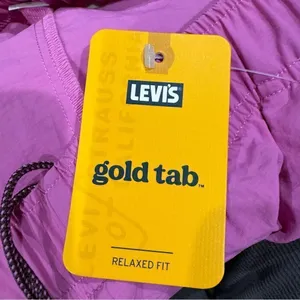 NEW Levi’s Gold Tab Purple 90’s Practice Shorts Women’s XL thumbnail 5