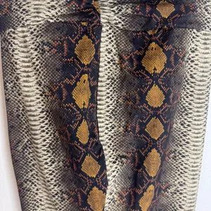 Skims coverup Skirt Womens Small Brown Snake Print Wrap High Waist Midi‎ Stretch thumbnail 9