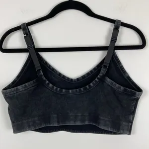 Aerie OG Recharge Sports Bra Light Support Women’s Size XL Gray Activewear thumbnail 4