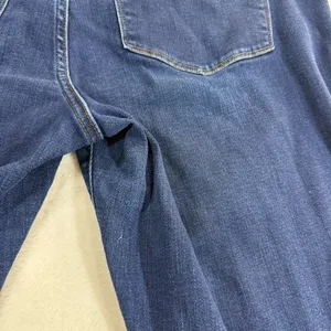 J.Crew 33X32 Full‎ Length Flare Jean Dark Wash Stretch Denim High Rise Classic thumbnail 4