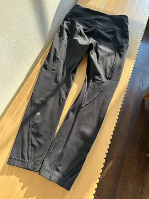 Lululemon All the Right Places High- Rise Crop 23" Black 6 thumbnail 2