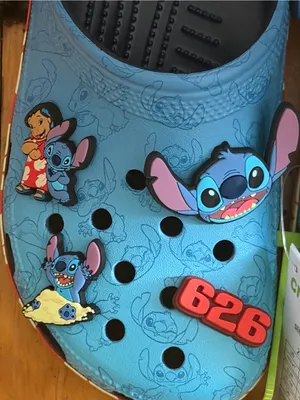 NWT CROCS -  Lilo & Stitch Classic Clogs | W 7 / M5 thumbnail 7