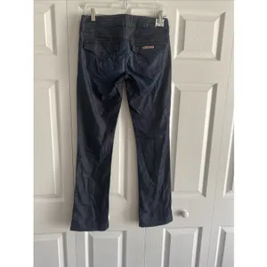 Hudson Beth Baby Bootcut Womens Size 27 Dark Wash Flap Pocket Jeans Denim USA‎ thumbnail 6