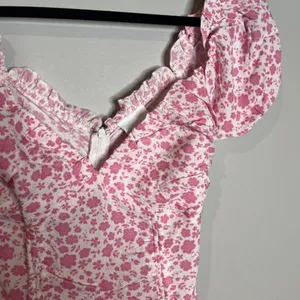 Sky to Moon Beauty and Brains floral dress thumbnail 3