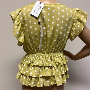 NWT Mustard Seed Tiered Ruffle Top from ivy & Leo thumbnail 6