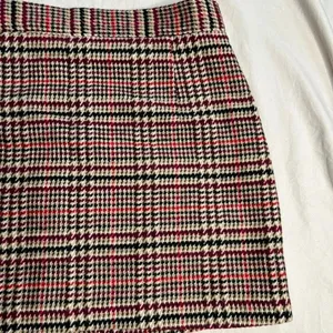 Forever 21 Plaid Flannel Mini Skirt Size 29 Multicolor Short Zip Up thumbnail 12