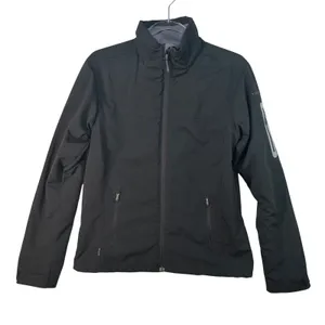 Columbia Titanium Softshell Jacket Womens Medium Black Full Zip‎ WL6593 Active thumbnail 1