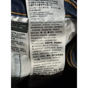 Levi 514 Women‎ Jeans Med Wash Mid Rise Slim Straight Size 30x32 Logo Pockets thumbnail 5