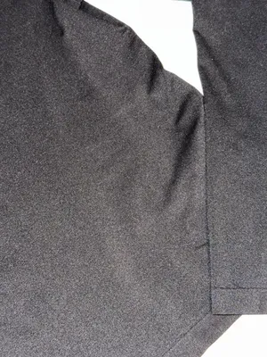 Aritzia Large Sinch Smooth Seamless Cropped Long sleeve Top in Black Layering thumbnail 5