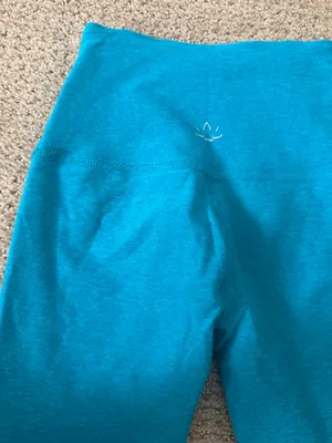 Beyond Yoga Leggings Spacedye Teal thumbnail 2